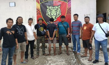 Polisi Tangkap Pelaku Curat Toko Alfamart di Tulang Bawang