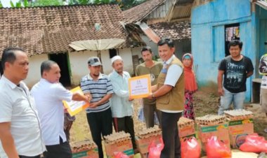 Bupati Way Kanan Kirim Logistic Untuk Korban Banjir RBT