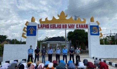 Sebanyak 427 Napi Lapas Way Kanan dirumahkan. Syarpani: Cegah Penyebaran Covid, kita Asimilasikan