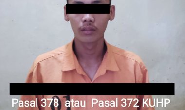 Penjual Somay Gelapkan Sepeda Motor Pembelinya Dan Pelaku Berhasil Dibekuk Anggota Polsek Seputih Banyak Lampung Tengah