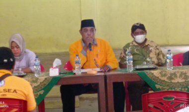 Lurah Trimurjo Pimpin Rapat Koordinasi Bulanan Kelurahan Trimurjo Kecamatan Trimurjo Kabupaten Lampung Tengah