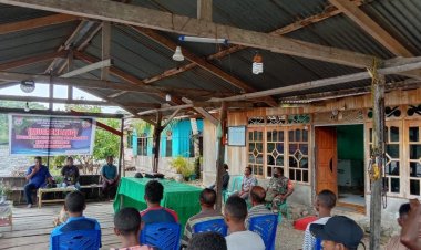 HADIRI MUSRENBANG KAMPUNG, INI HIMBAUAN BABINSA YAPSEL KEPADA WARGA BINAANNYA