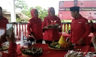 Partai PDI P Kabupaten Way kanan Gelar Peringatan HUT Ke 49
