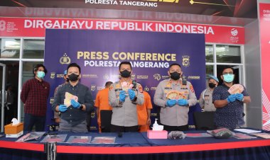 Satreskrim Polresta Tangerang Ungkap Sindikat Uang Palsu, 2 Orang Diamankan