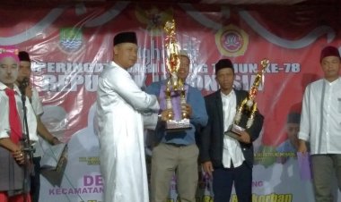 Pemdes Mekar Jaya Gelar Doa Bersama Malam Puncak Peringati HUT Kemerdekaan RI Ke 78