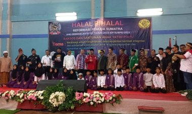 Gp Ansor PAC Kecamatan Panongan Hadiri Halal Bihalal dan Santunan Anak Yatim RPS