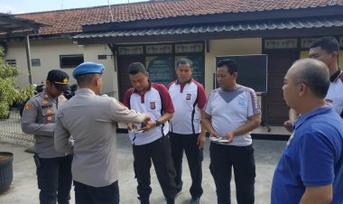 Sebagai Bentuk Kontrol Kepala Personil Polsek, Sie Propam Polresta Tangerang Gelar Gaktiblin, Cek Sikap Tampang dan Administrasi Personil