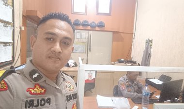 Aiptu Muhtar Nur Firdaus Cek Tahanan Didampingi Aipda Didi ms Kondusif