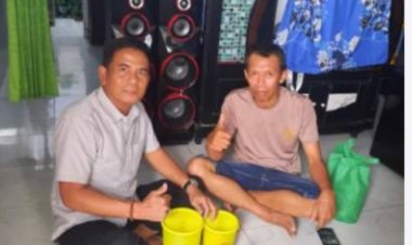 Kasi Humas Aipda Endang Setiawanto Polsek Cikupa Polresta Tangerang Polda Banten, Sambangi Tokoh Pemuda Dalam Program Polisi RW