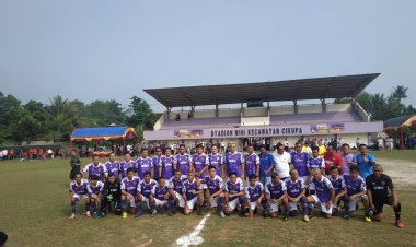 Open Pertandingan Sepak Bola dalam rangka rangkaian perayaan Hari Buruh Internasional / May Day Tahun 2023 Kab. Tangerang