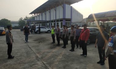 Gelar Apel Pengamanan Kegiatan Pertandingan Sepak Bola dalam rangka Hari Buruh Internasional / May Day Tahun 2023 Kab. Tangeran