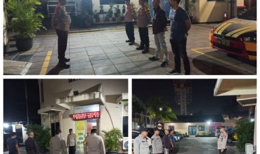 Pawas Akp Jakarianta Kanit Binmas Pimpin Apel Ops Cipkon dilanjutkan Ops Cipkon Polsek Cikupa