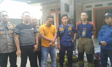Penyebab Kebakaran Warung Bakso Dan Bangunan Kosong Di Desa Dukuh, Api Berasal Dari Kompor Gas