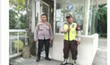 Kanit Samapta Ipda Purwantoro Polsek Cikupa Terus Gencar Patroli Rutin Barcode Di Wilayah Guna Mengantisipasi Gangguan Kamtibmas Dan Kriminalitas