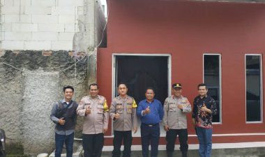 Personil Polsek Cikupa Patroli dan Berikan Pengamanan Kegiatan Kebaktian di Gereja Wilkum Cikupa