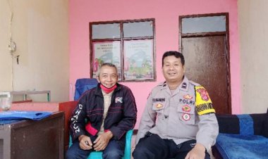 Personil Polsek Cikupa Ngobrol Bareng Bersama Warga Kp. Bitung RT 05/02, Giat Polisi RW