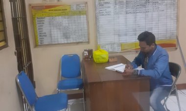 Antisipasi Hal-hal Yang Tidak Diinginkan, Anggota Polsek Cikupa Piket Jaga Cek dan Kontrol Ruangan Tahanan