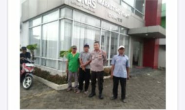 Polsek Cikupa Polresta Tangerang Polda Banten, Kanit Samapta Ipda Purwantoro,Terus Giat Patroli Rutin Barcode, Dan Tetap Selalu Memberikan Himbauan Kamtibmas Kepada Security