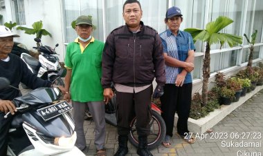 Kanit Samapta Ipda Purwantoro, Terus Gencar Giat Patroli Rutin Barcode, Polsek Cikupa Polresta Tetap Memberi Pesan Pesan Tentang Himbauan Kamtibmas
