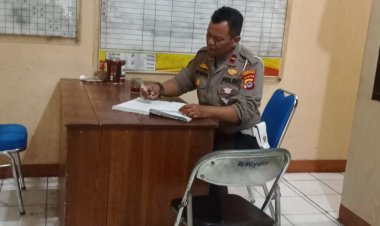 Kanit Lantas Ipda Udi Muhdi Polsek Cikupa,Cek Jaga Tahana, Ruang Tahanan, Cek Buku Mutasi,Pastikan Penjagaan Tahanan Berjalan Dengan Baik Dan Lengakap