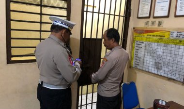 Wapawas Polresta Tangerang Cek Kesiapan Siaga Personel Polsek Cikupa Polresta Tangerang