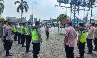 Apel Pengamanan Lintasan RI-2 ke Jakarta dari Ponpes Asnnawi Tanara Serang Banten Ke Jakarta