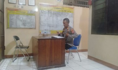 Polsek Cikupa, Wakapolsek Cikupa Akp Udiyano, Cek Buku Mutasi Tahanan, Ruang Tahanan, Ruang Jaga Tahanan, Pastikan Penjagaan Tahanan Berjalan Dengan Baik, Aman Juga Lengkap