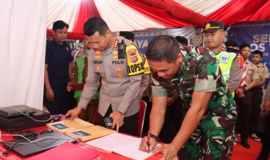 Pastikan Kesiapan, Kapolresta Tangerang Tinjau Pos Pengamanan dan Pos Pelayanan Operasi Ketupat