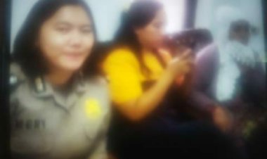 Briptu Mery Zona Marbun Anggota SIUM Polsek Cikupa,Polwan Cantik Turut Terjun Langsung Program Polisi RW Ke Wilayah Hukum Cikupa Polresta Tangerang Banten