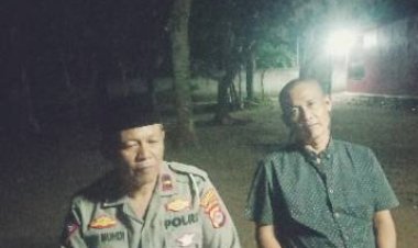 Kanit Lantas Polsek Cikupa, Jaga Kamtibmas Bersama warga Melalui Program Polisi RW