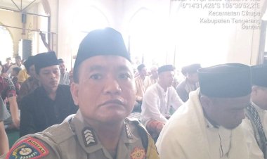 Tingkatkan Iman dan Takwa Sat Binmas Gelar Shalat Jumat keliling di Masjid LamatuL Jannan Kp.Kadu