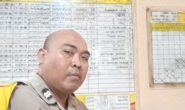 Polsek Cikupa, Piket Jaga Tahanan Dan Isi Buku Mutasi, Cek Keamanan Serta Kondisi Tahanan,Dengan Baik Dan Aman Juga Lengkap,Oleh Aiptu Rukmono