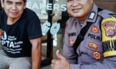 Polsek Cikupa, Polisi RW Bripka S Hamdi, Sambangi Warga Cikupa RW 02, Dengan Kegiatan Program Polisi RW  