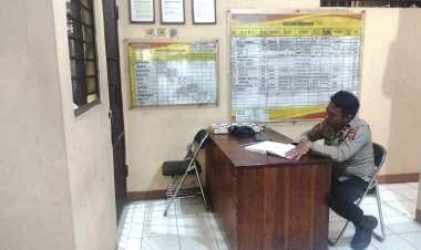 Piket Jaga Tahanan, Isi Buku Mutasi Juga Pengawasan Dengan Kondisi Ruang Tahanan Tetap Kondusip, Juga Tetap Baik