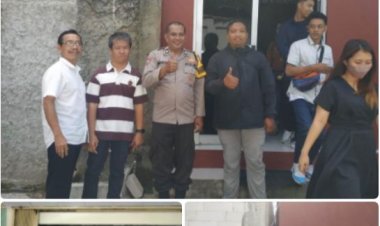 Kegiatan Pengamanan Ibadah Minggu pada Rumah Ibadah (Umat Kristiani) di Daerah Hukum Polsek Cikupa