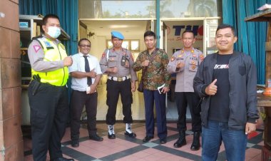 Pengamanan Kegiatan Ibadah Jumat Agung / Peringatan Wafat Yesus Kristus / Isa Al Masih Tahun 2023. Pada Rumah Ibadah Umat Kristiani di Darkum Polsek Cikupa.