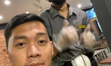 Ipda Muhamad Adhi Utomo, S.Trk, Polisi RW Pesan Khamtibmas Ke Bapak Donal Kp. Talaga RT 008/004 Cikupa