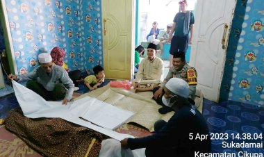 Aiptu Mukhsodin Bhabinkamtibmas Polsek Cikupa, Peduli Antar Sesama Dan Sambang Duka Ke Rumah Warga Yang Meninggal Di Desa Sukadamai Cikupa