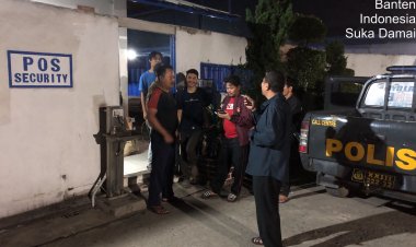 Patroli Personil Polsek Cikupa Berhasil Bubarkan Tauran Remaja Jelang Sahur di Desa Sukadamai Wilkum Cikupa