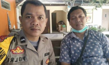 AIPDA BUDIANSYAH ANGGOTA SABHARA POLSEK CIKUPA Sebagai Polisi RW Laksanakan Kunjungan Ke RW 03 Pasir Jaya