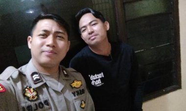 Polisi RW Polsek Cikupa Polresta Tangerang Polda Banten.