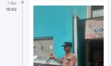 Patroli Barcode Aiptu Firdaus Berikan Rasa Aman Warga Pasar Cikupa