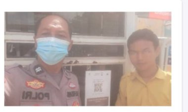 Giat Patroli Barcode Anggota Piket Polsek Cikupa Polresta Tangerang Polda Banten, Di Sekitar Ramayana, Sabar Subur Aman Terkendali