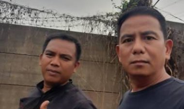 Polisi RW, Aipda Endang SETIAWANTO Kasi Humas Polsek Cikupa Sambang Tokoh pemuda Agus Mahding prumahan bukit Tiara blok K9 RW 05
