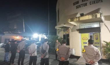 Jakarianta Kanit Binmas Pimpin Apel Ops Cipkon Polsek Cikupa, Sebelum Cek Tahanan dan Patroli Mobile