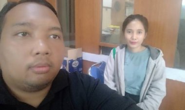 Bripka Bagus Tri Kuncoro anggota Intel Polsek Cikupa, Giat  Polisi RW , ke  Hana Hadiana Kp/DS. Pasir Gadung RT 03/07 Cikupa