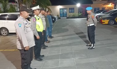 Apel Cipkon antisipasi Guantibmas Personil Polsek Cikupa Di Pimpin Pawas Ipda Mahdi