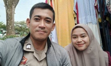 Polisi RW  BRIGADIR RISTYANTO PUSPO GUNTORO sambang Warga Kelurahan Cibadak, RW.05 Cikupa