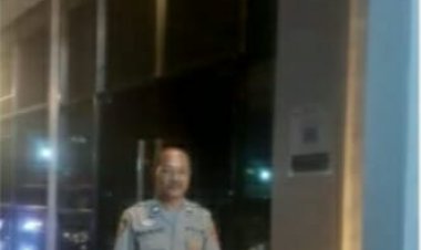 Personel Polsek Cikupa Melaksanakan Kegiatan Patroli Barcode, Di SPBU Kawidaran Pastikan Jaga Kamtibmas