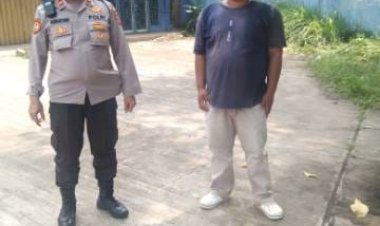 Polisi RW Polsek Cikupa Polresta Tangerang Selalu Bersama Warga